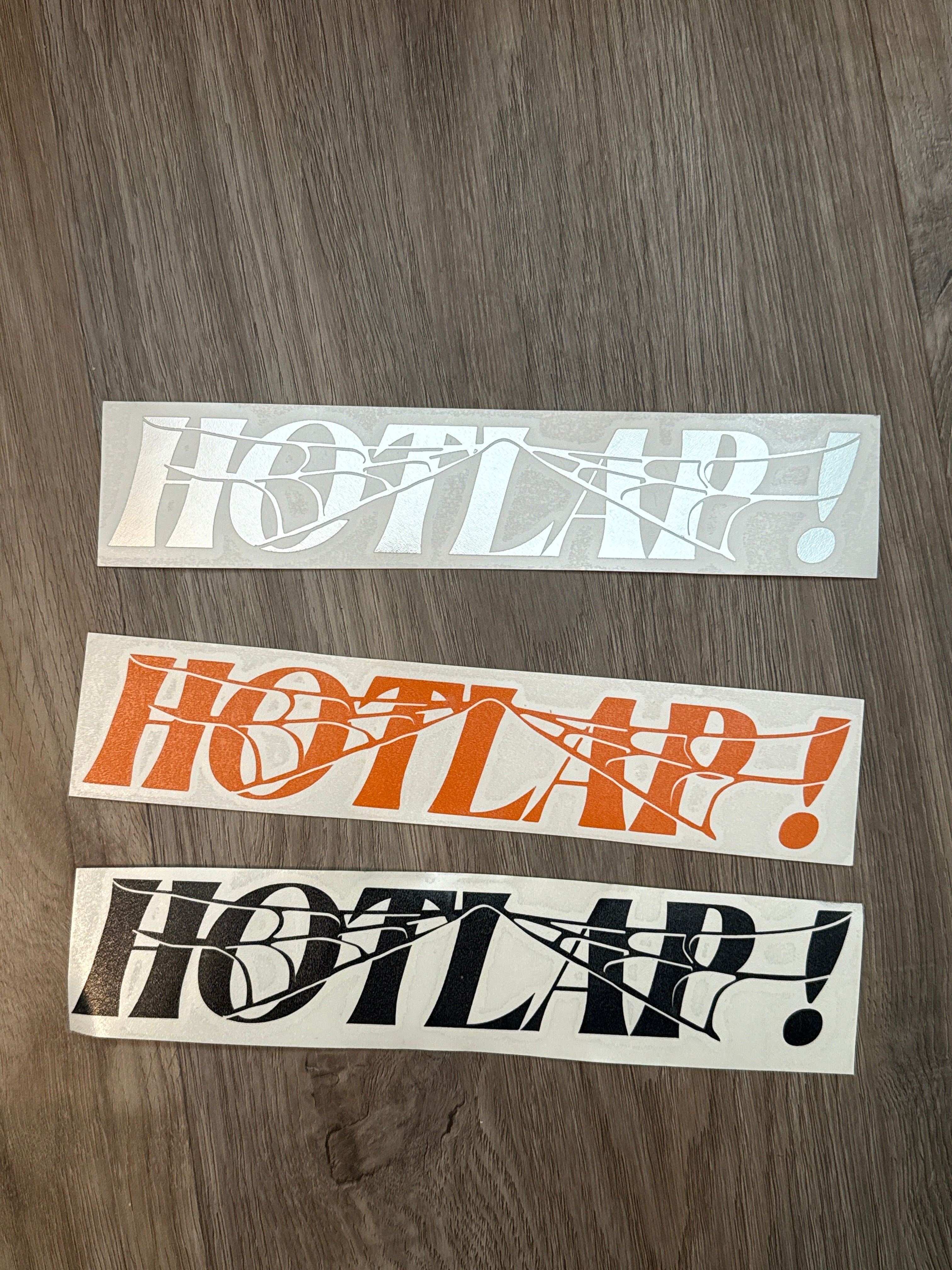 Halloween Hotlap Sticker